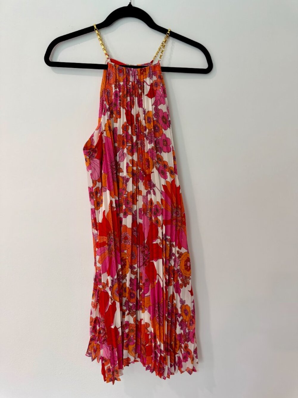 Trina Turk Plume 2 Mini Dress Floral Flower Power Energetic Dopamine Boho - Picture 6 of 9